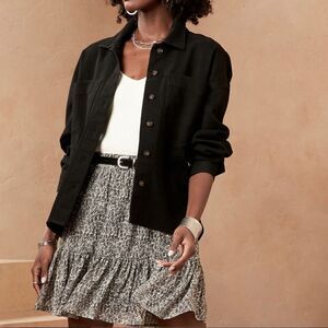 NWT Banana Republic Flounce Hem Mini Skirt